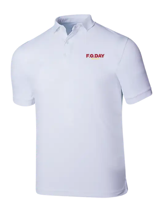 Callaway Ottoman Bright White Polo w/F.O.Day Logo