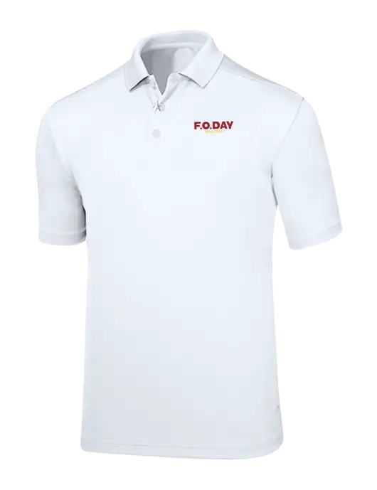 Callaway Core Bright White Performance Polo w/F.O.Day Logo