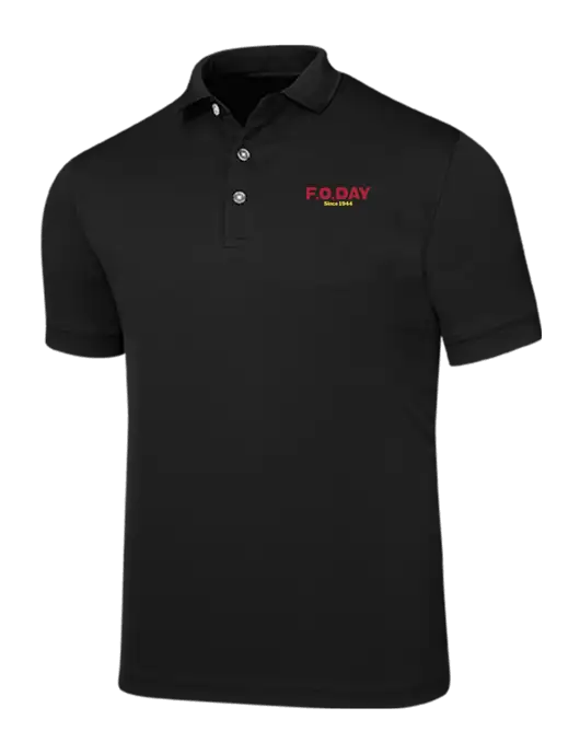 Callaway Ottoman Black Polo w/F.O.Day Logo
