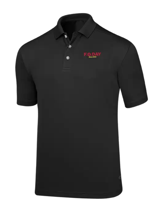 Callaway Core Black Performance Polo w/F.O.Day Logo