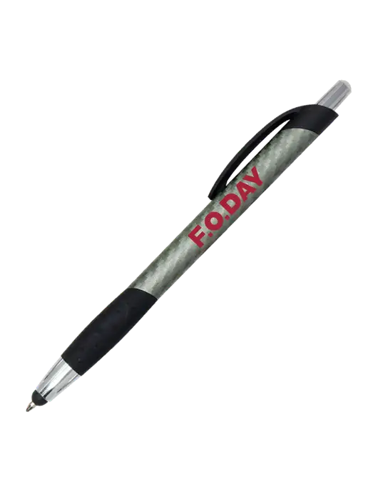 Sunray Gunmetal Stylus Pen w/F.O.Day Logo