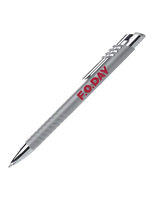 Schirhart Grey Pen - Black Ink w/F.O.Day Logo