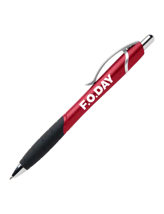 Summerhill Red Pen - Black Ink w/F.O.Day Logo