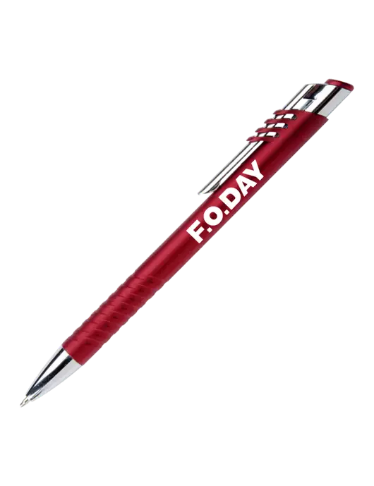 Schirhart Red Pen - Black Ink w/F.O.Day Logo