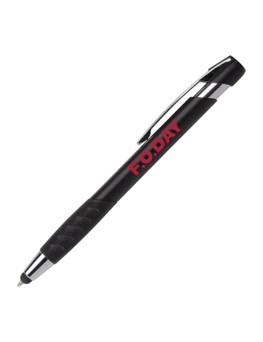Alize Black Stylus Black Ink Pen w/F.O.Day Logo