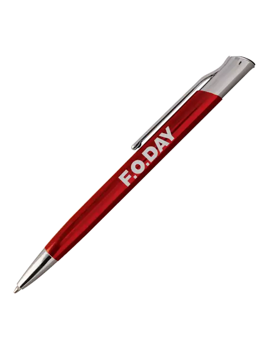 San Malo Red Pen - Black Ink w/F.O.Day Logo