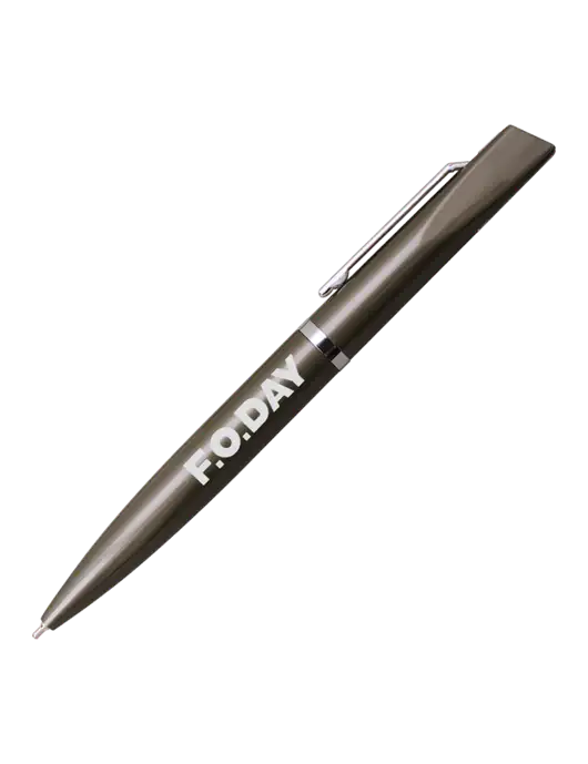 Santos Gunmetal Pen - Black Ink w/F.O.Day Logo