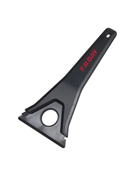 TriBlade Black Windshield Scraper w/F.O.Day Logo
