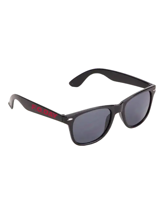 Daytona Black Sunglasses w/F.O.Day Logo