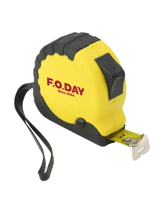 Yellow Tape Measure, 16' w/F.O.Day Logo