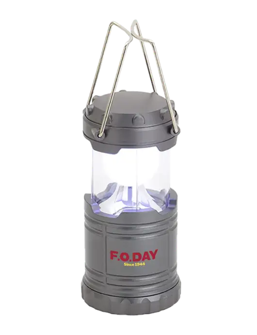 Gunmetal Mini Retro Lantern w/F.O.Day Logo