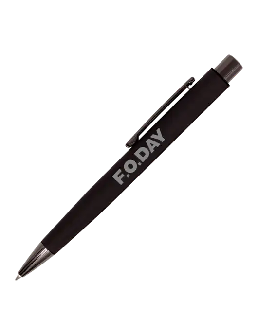 Moana Comfort Black - Black Ink w/F.O.Day Logo