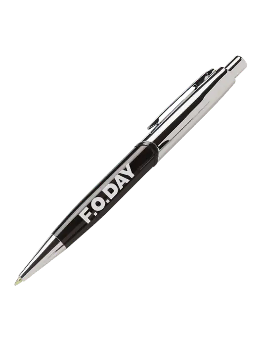 Chimera Black Pen - Black Ink w/F.O.Day Logo