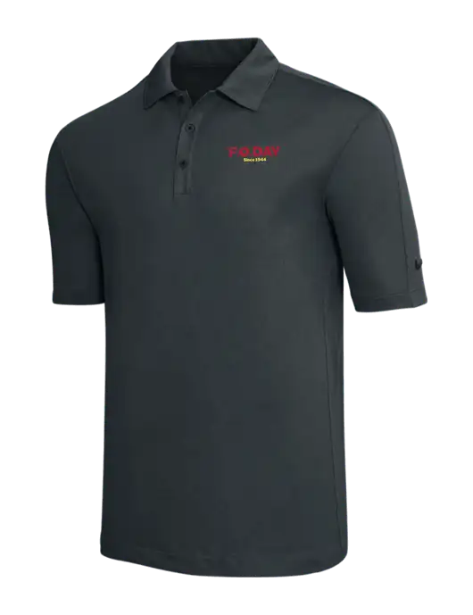 Nike Dark Grey Tech Sport Dri-FIT Polo w/F.O.Day Logo