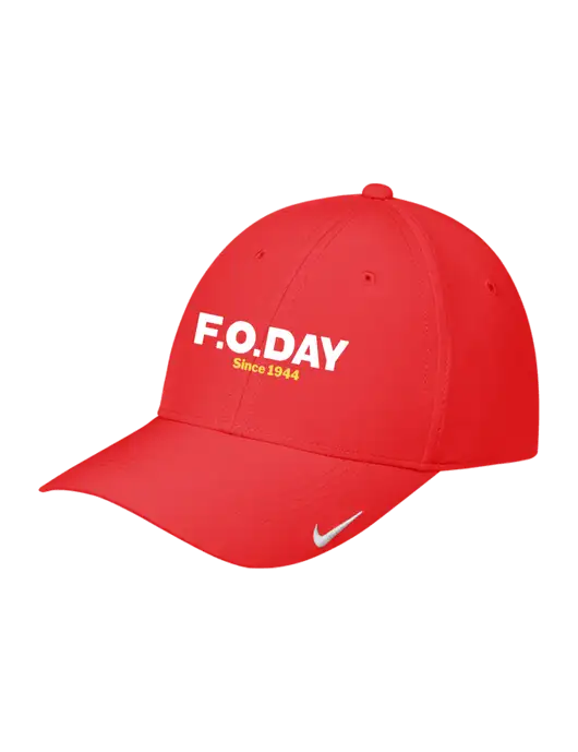 Nike Red Dri-FIT Legacy Cap w/F.O.Day Logo