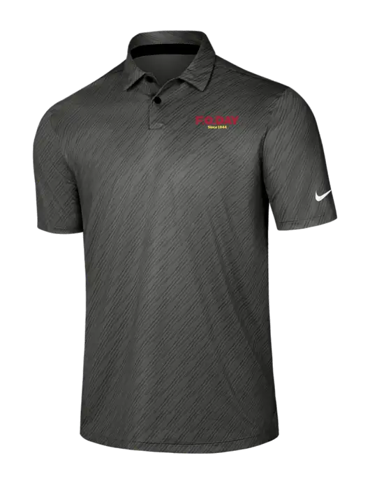 Nike Dark Grey Vapor Dash Polo w/F.O.Day Logo