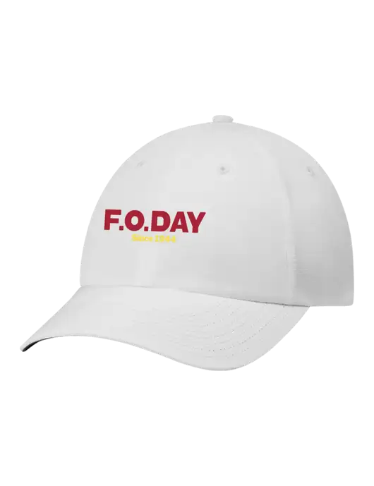 Richardson Relaxed Performance Lite White Cap w/F.O.Day Logo