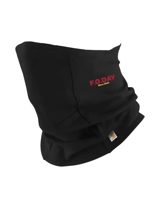 Carhartt Black Cotton Blend Filter Pocket Gaiter w/F.O.Day Logo
