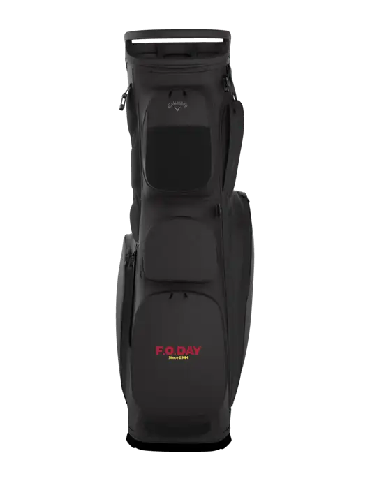 Callaway Fairway 14 Black Stand Golf Bag w/F.O.Day Logo
