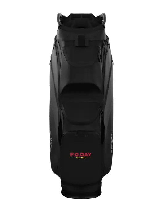 Callaway Chase 14 Black Cart Golf Bag  w/F.O.Day Logo