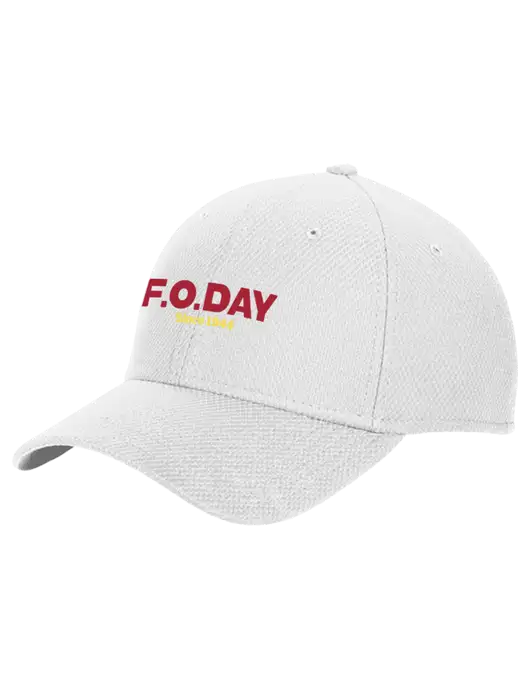 New Era Diamond Era White Stretch Cap w/F.O.Day Logo