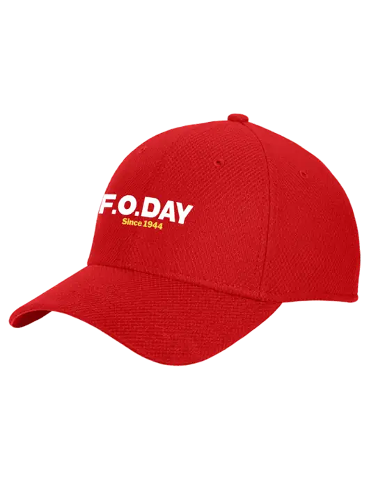 New Era Diamond Era Red Stretch Cap w/F.O.Day Logo