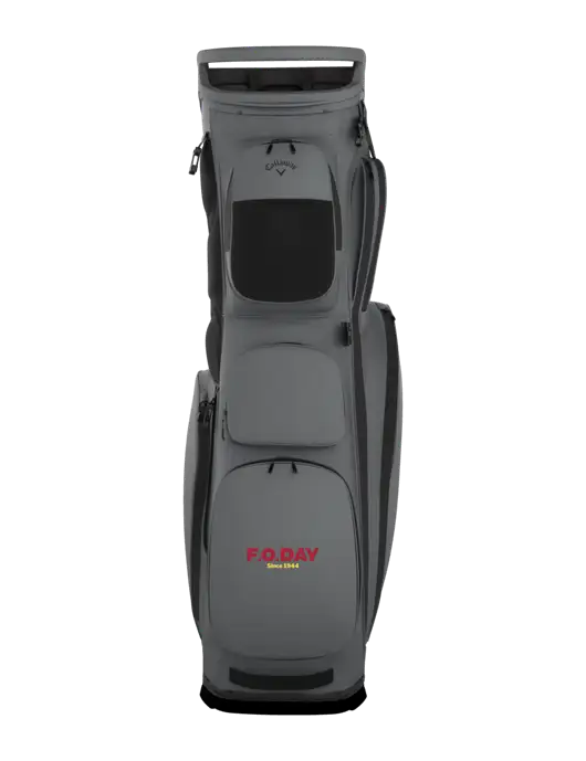 Callaway Fairway 14 Dark Grey Stand Golf Bag w/F.O.Day Logo
